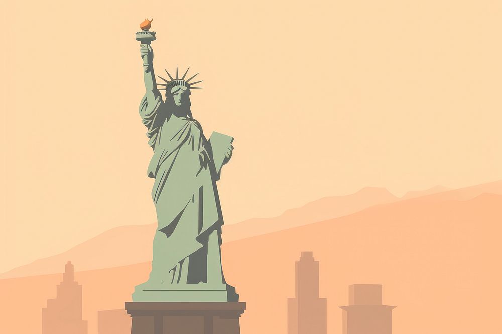 Statue sculpture representation independence. AI generated Image by rawpixel.