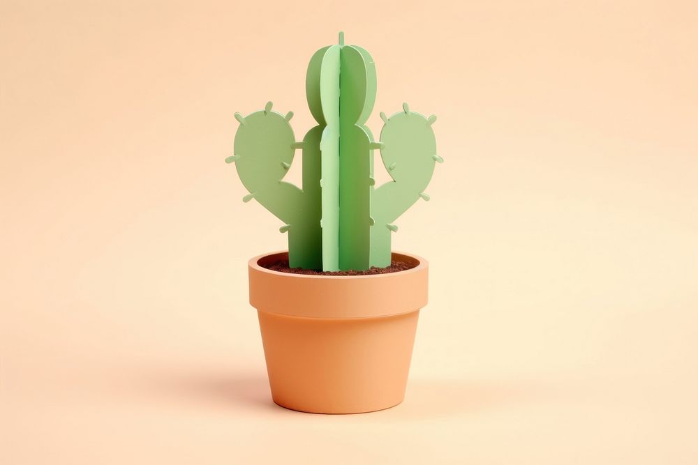 Cactus plant representation houseplant. AI generated Image by rawpixel.