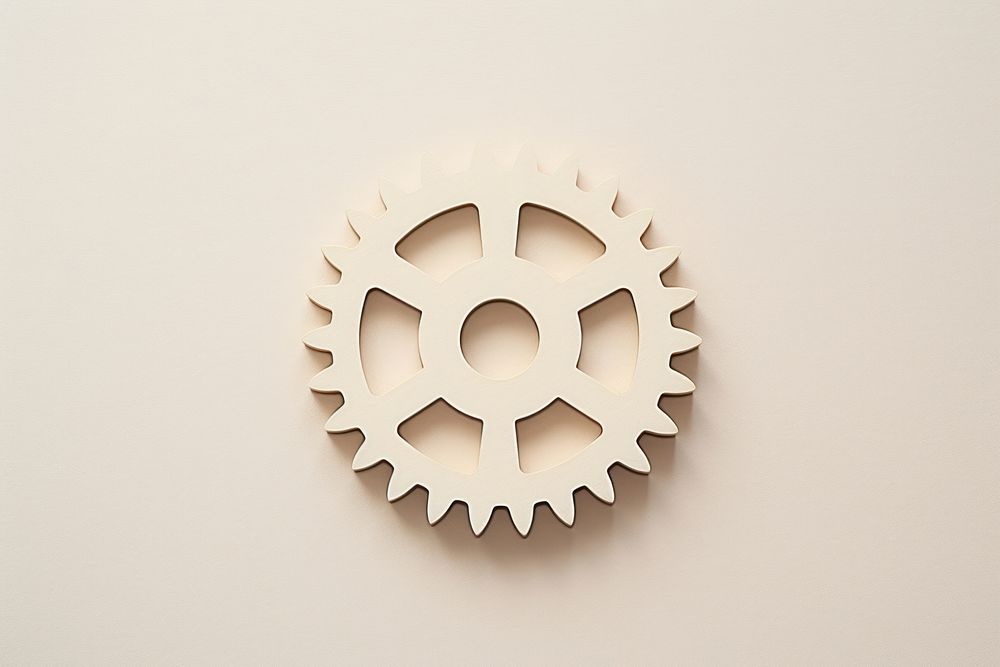 A gear wheel ammunition weaponry. AI generated Image by rawpixel.