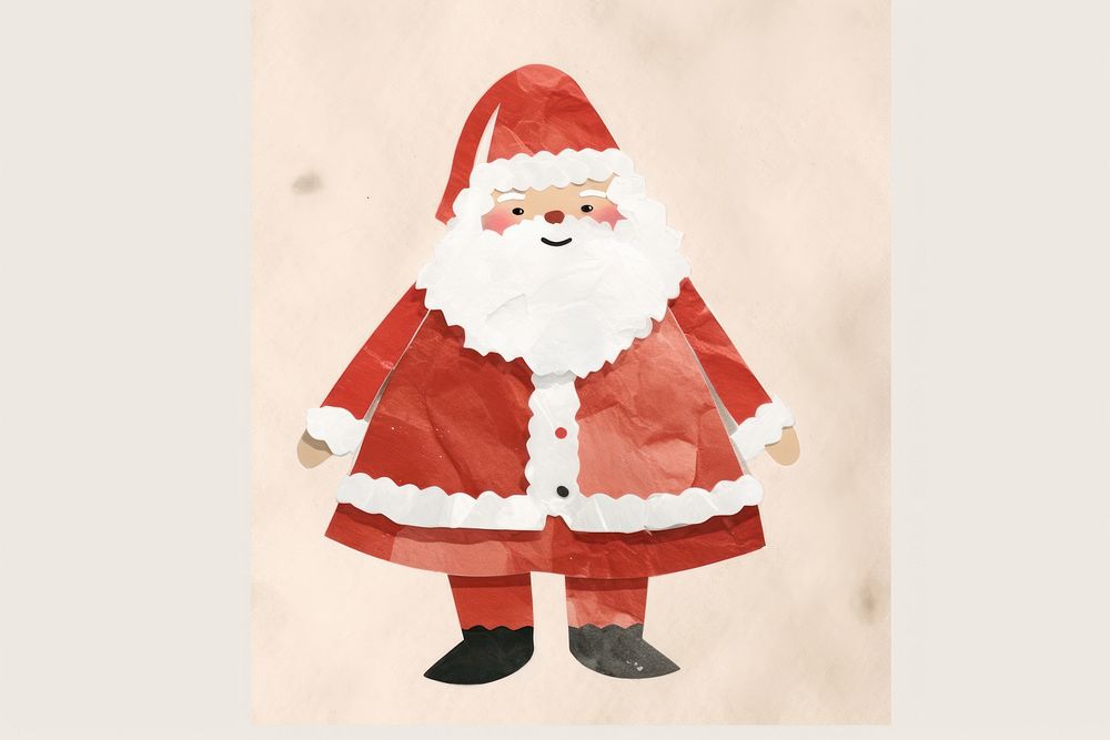 Christmas anthropomorphic representation santa claus. AI generated Image by rawpixel.