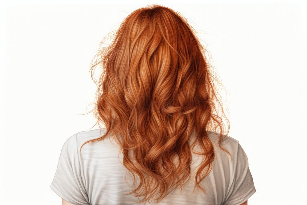 Adult woman hair red. AI generated Image by rawpixel.