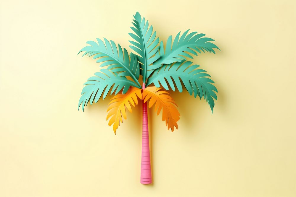 Palm tree plant leaf handicraft. AI generated Image by rawpixel.