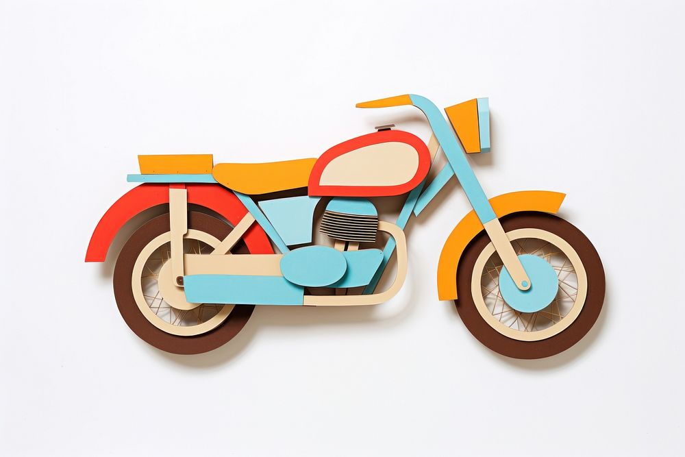 Motorcycle vehicle scooter wheel. AI generated Image by rawpixel.