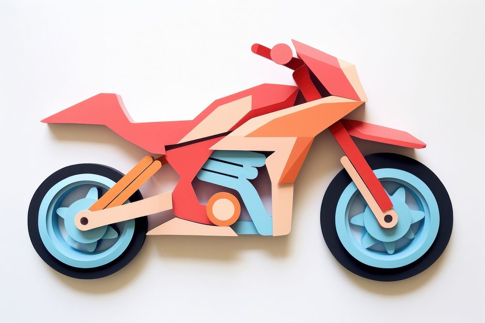 Motorcycle vehicle wheel art. AI generated Image by rawpixel.