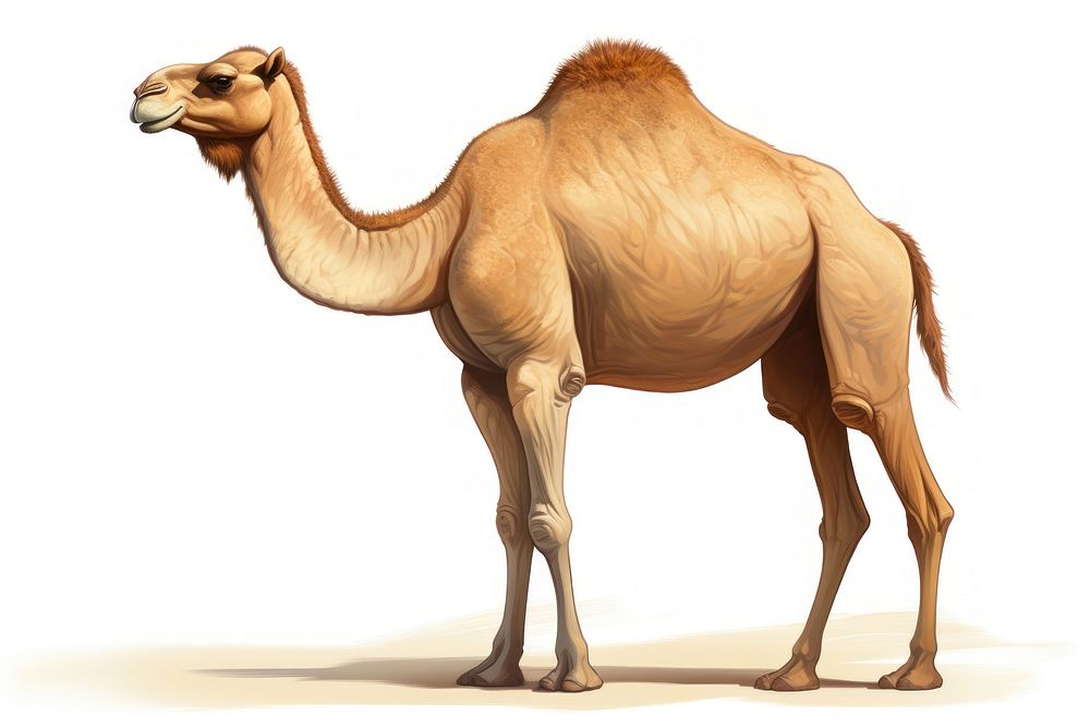 Camel camel animal mammal. AI generated Image by rawpixel.