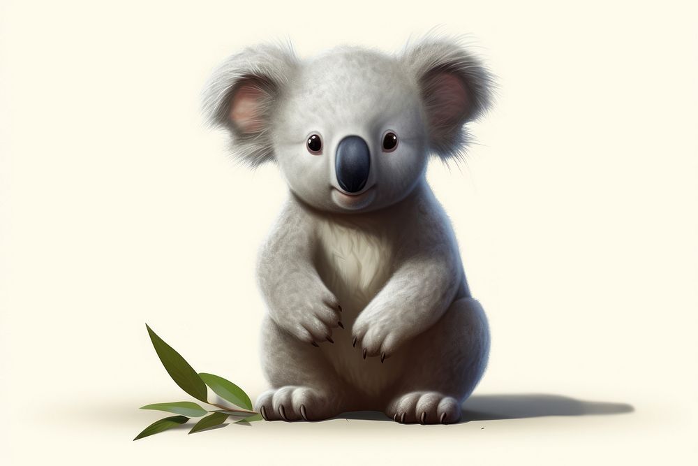 Koala mammal animal representation. AI generated Image by rawpixel.