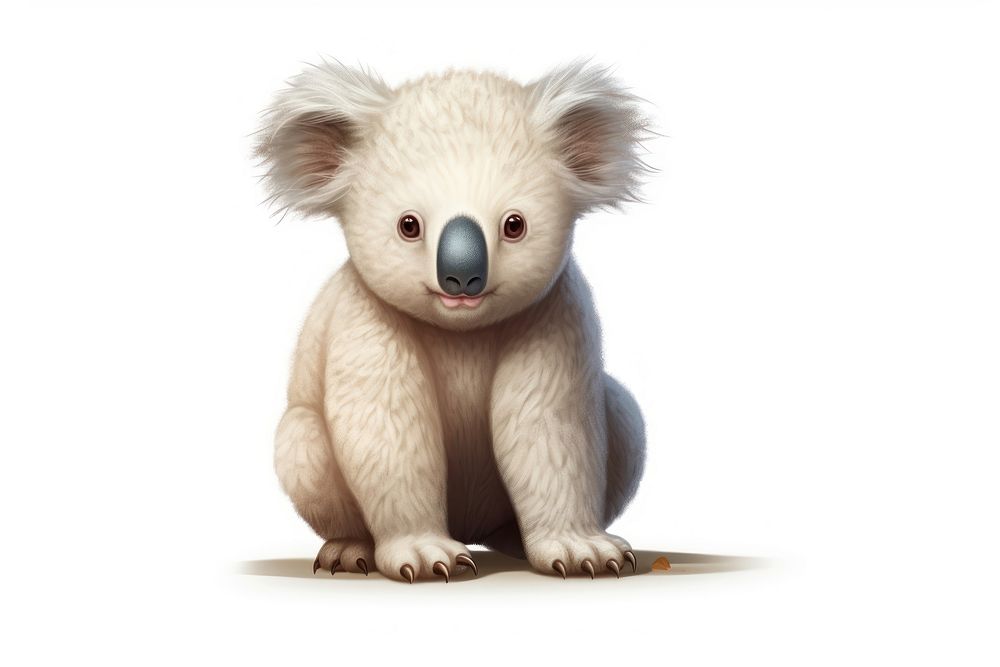 Koala mammal animal bear. AI generated Image by rawpixel.