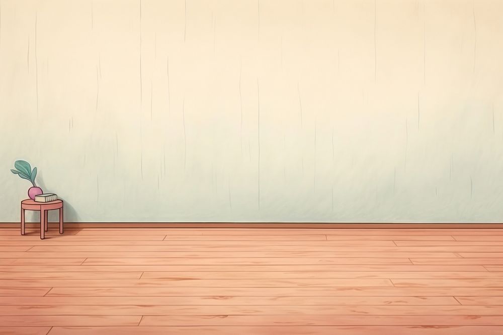 Empty floor architecture backgrounds flooring. AI generated Image by rawpixel.