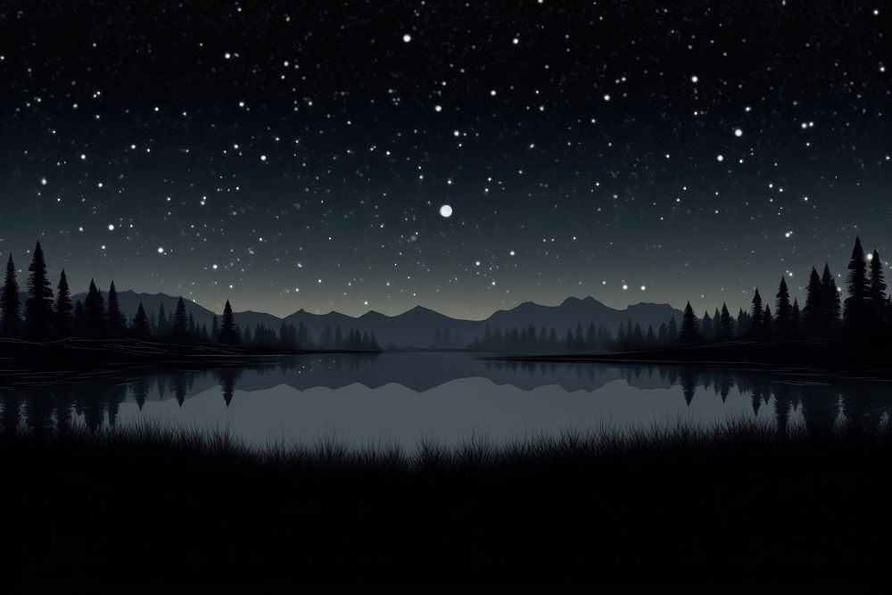 Universe landscape outdoors nature. AI generated Image by rawpixel.