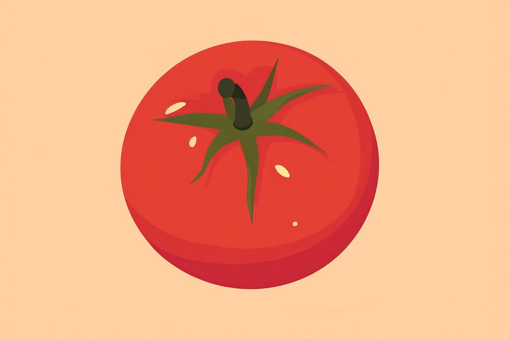 Tomato food vegetable plant. 