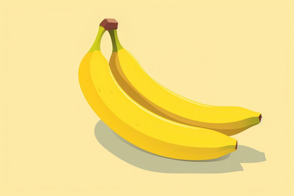 Bananas food fruit plant. AI generated Image by rawpixel.