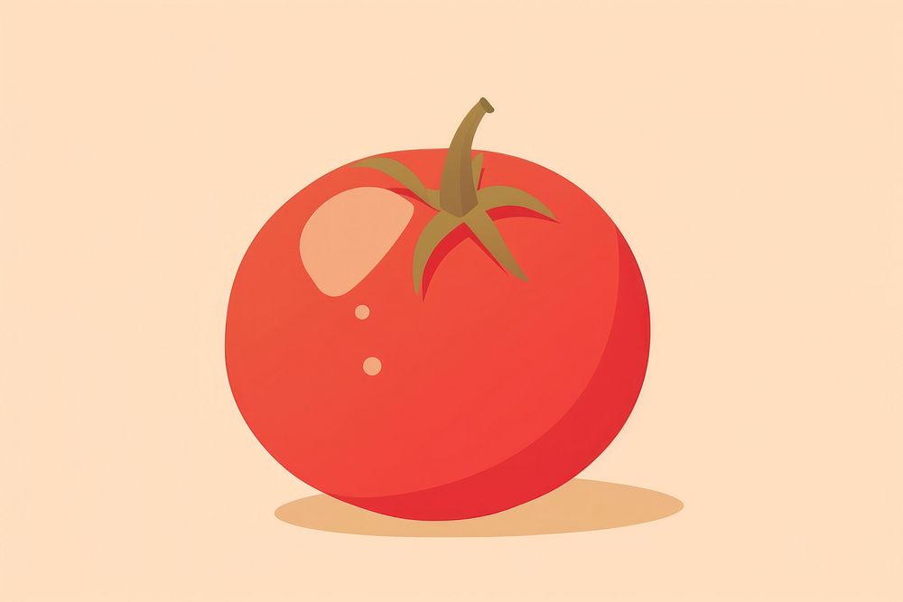 Tomato food plant pomegranate. AI generated Image by rawpixel.