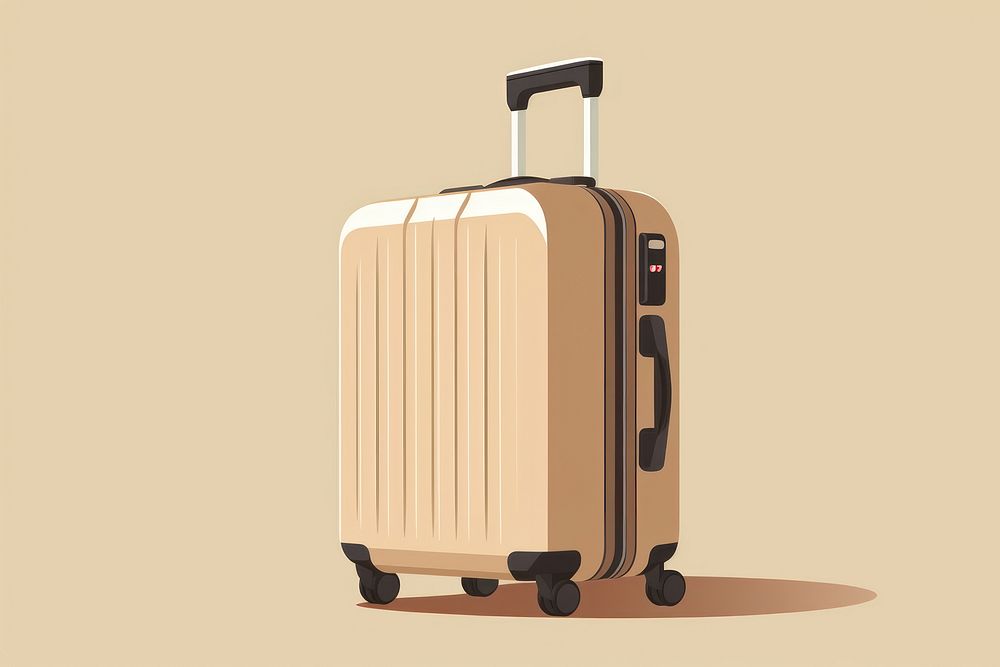 Luggage bag suitcase furniture arriving. AI generated Image by rawpixel.