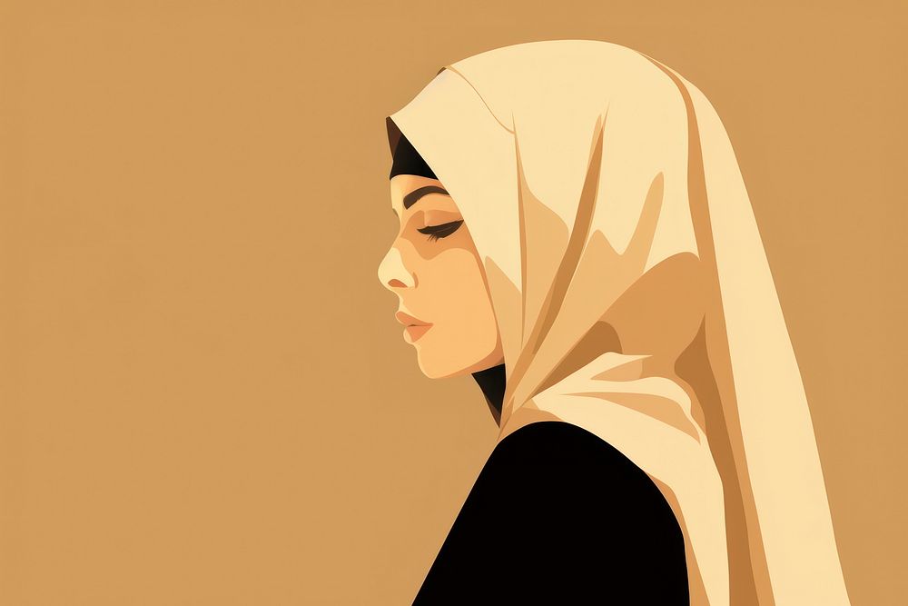 Islam woman portrait fashion adult. AI generated Image by rawpixel.
