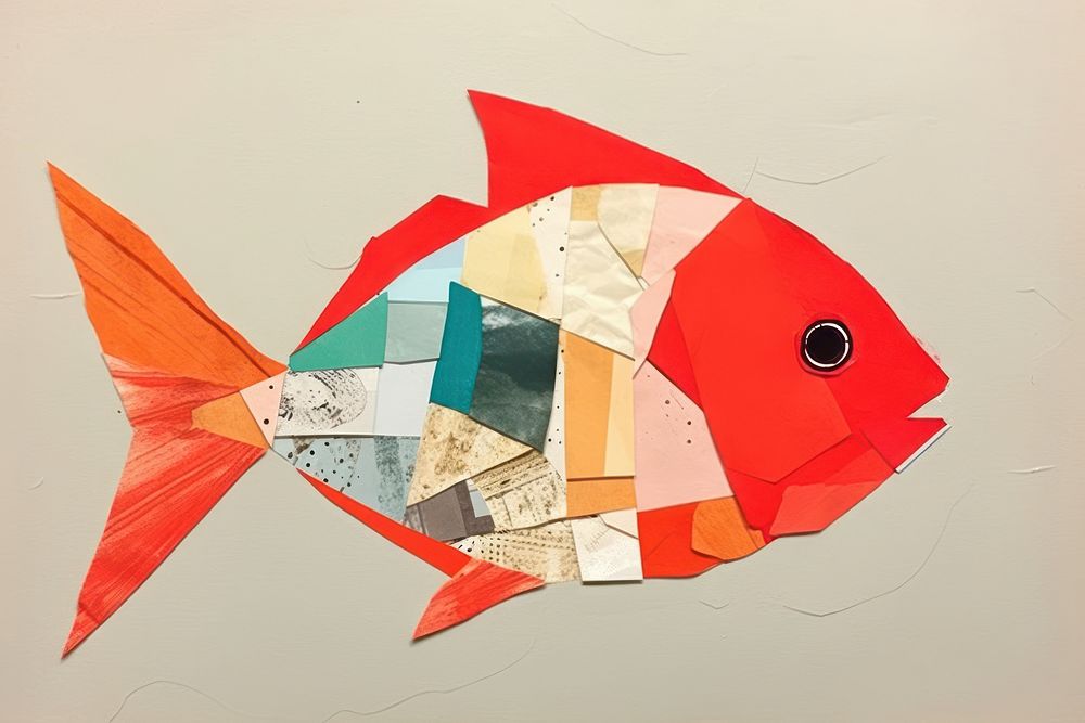 Art animal fish transportation. AI generated Image by rawpixel.