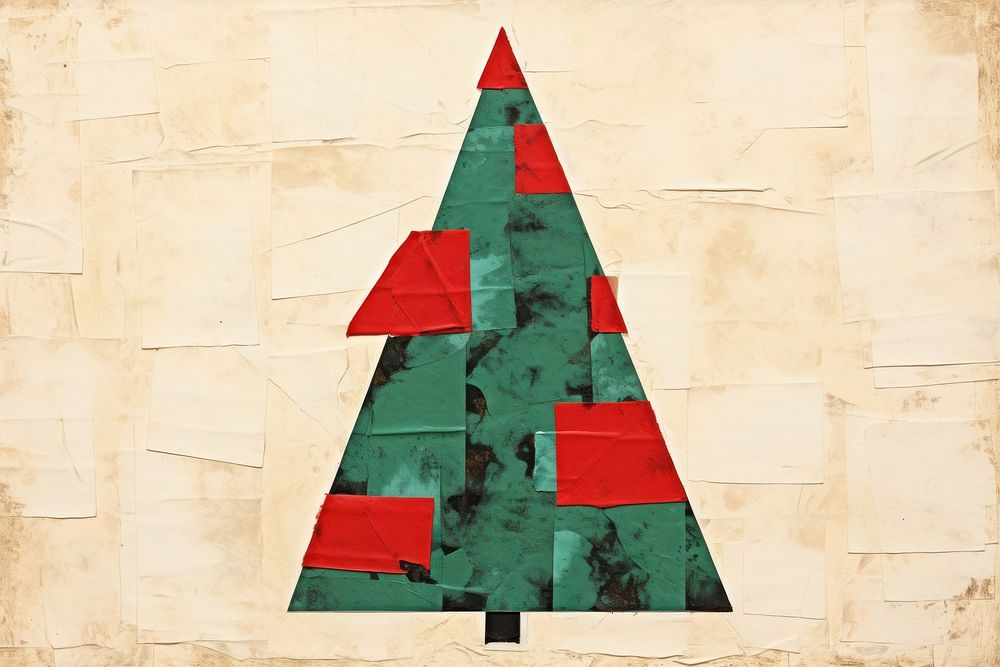 Christmas christmas paper art. AI generated Image by rawpixel.