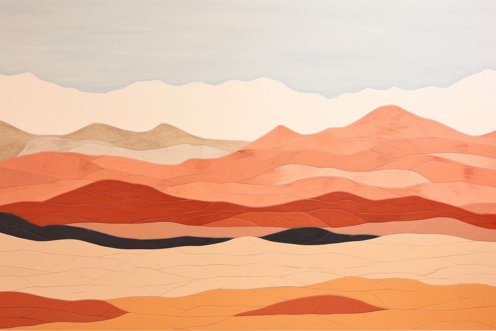Desert art backgrounds abstract. AI generated Image by rawpixel.