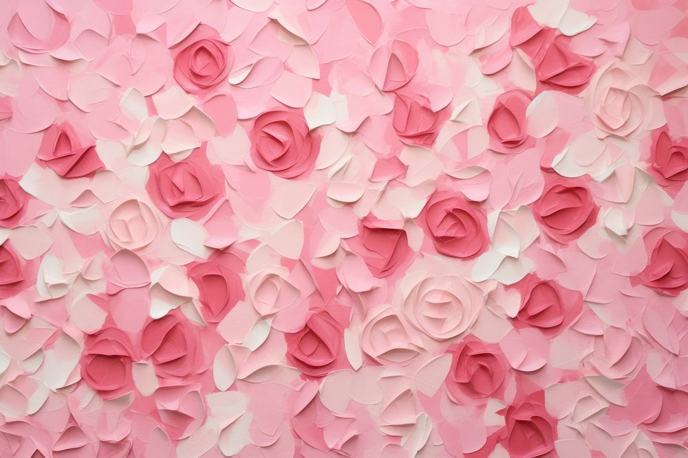 Rose field backgrounds flower petal. AI generated Image by rawpixel.