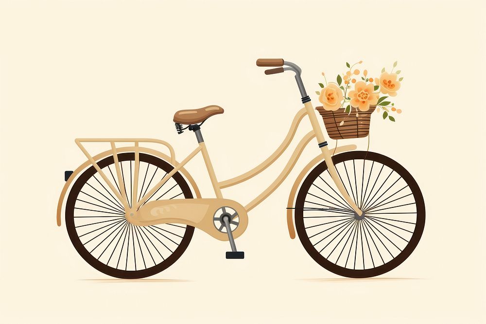Bike bicycle vehicle wheel. AI generated Image by rawpixel.