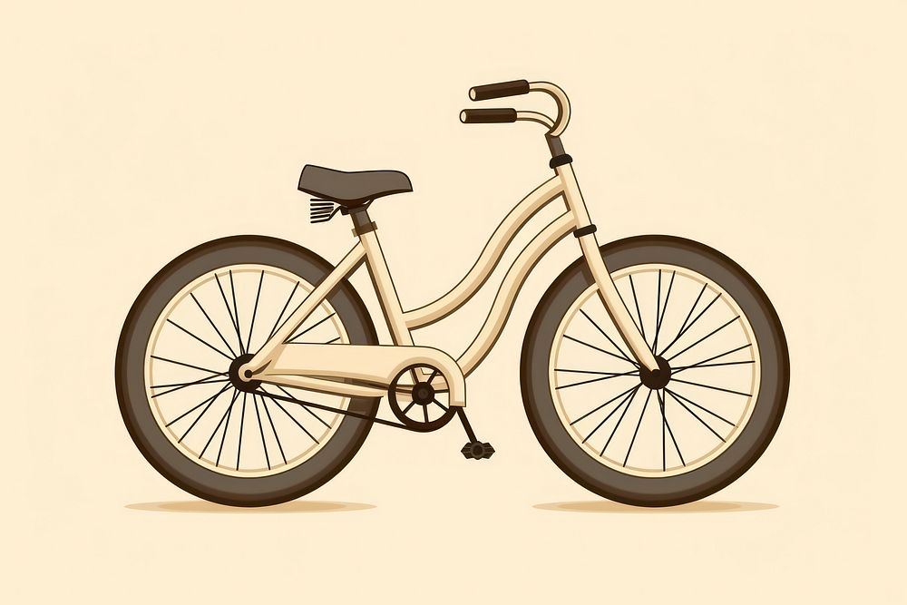 Bike bicycle wheel vehicle. AI generated Image by rawpixel.