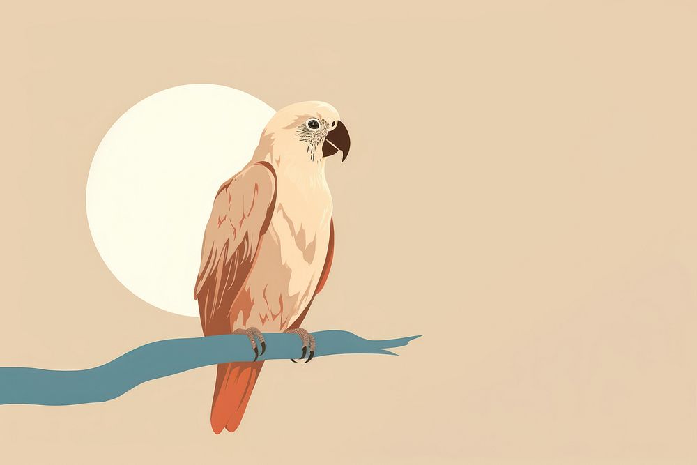 Parrot animal bird wildlife. AI generated Image by rawpixel.