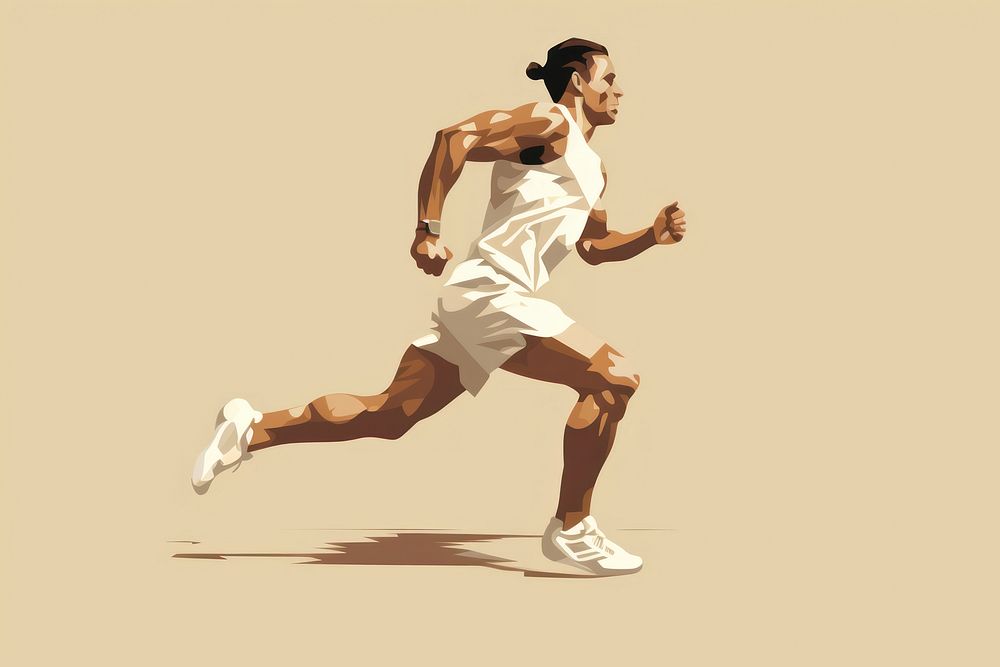 Athlete footwear running jogging. AI generated Image by rawpixel.