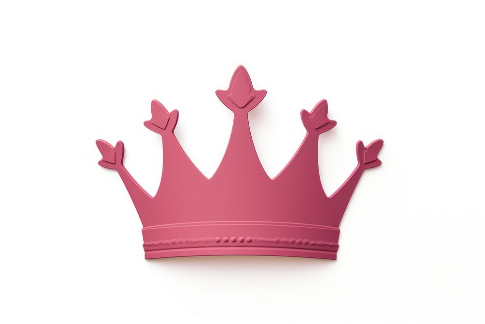 Crown white background celebration accessories. AI generated Image by rawpixel.