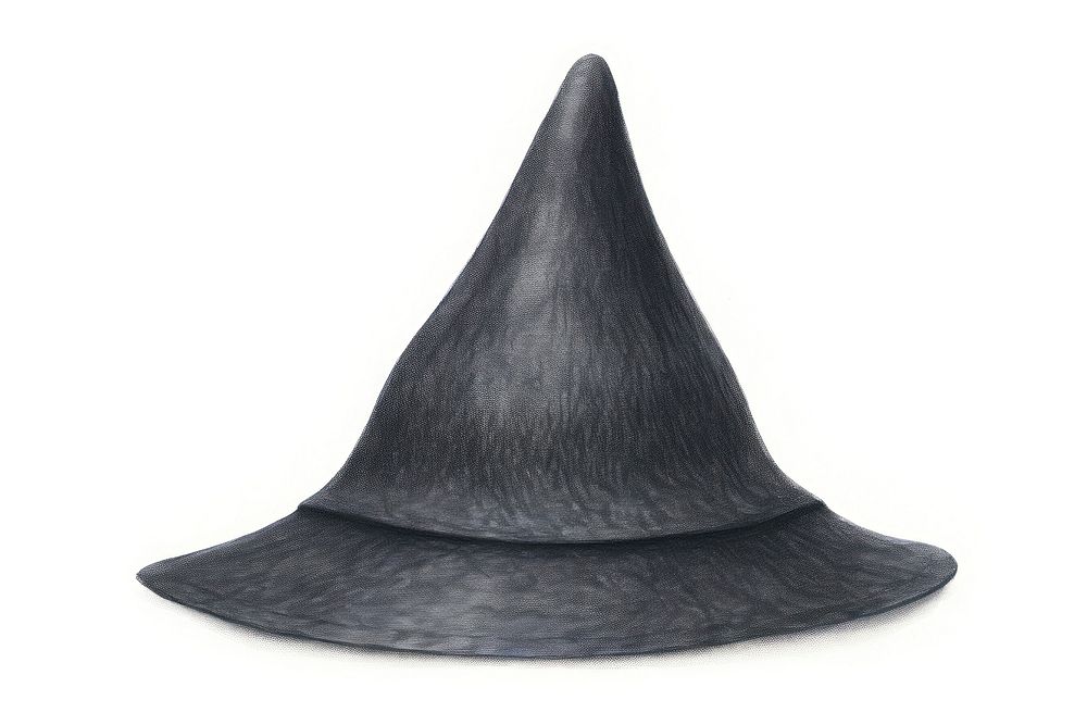 Wizard hat black white background clothing. AI generated Image by rawpixel.