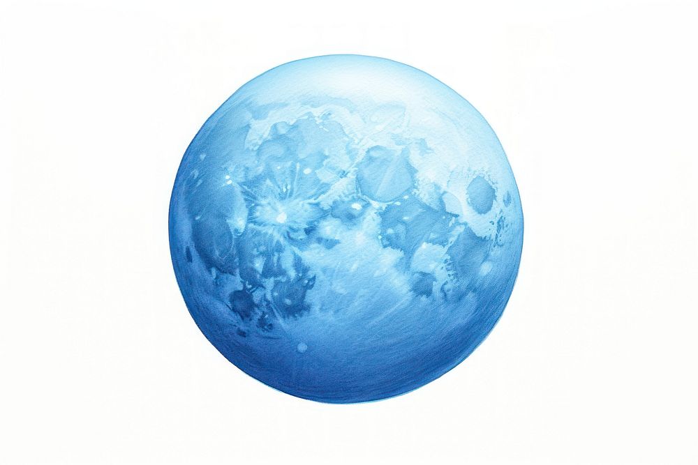 Moon planet space globe. AI generated Image by rawpixel.