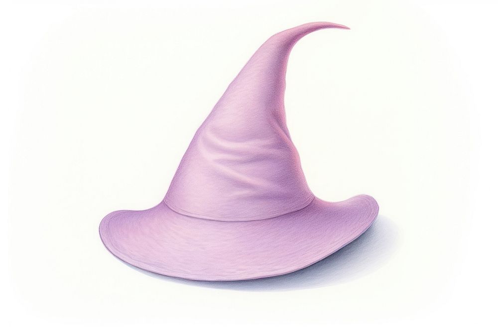 Wizard hat white background celebration headwear. AI generated Image by rawpixel.