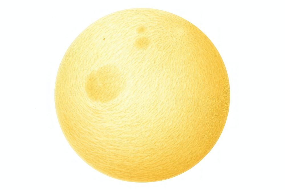 Moon sphere yellow fruit. AI generated Image by rawpixel.