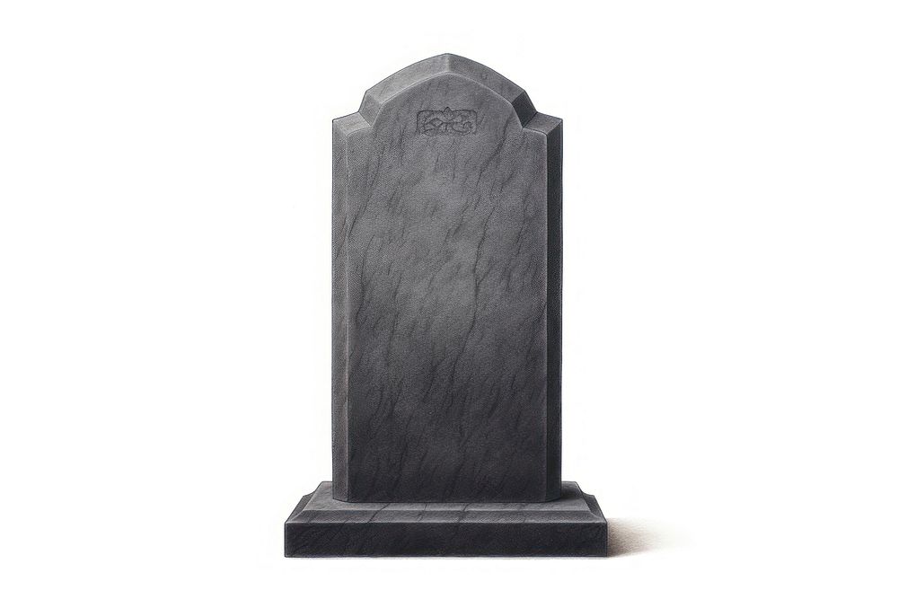 Memorial tombstone black white background spirituality. AI generated Image by rawpixel.
