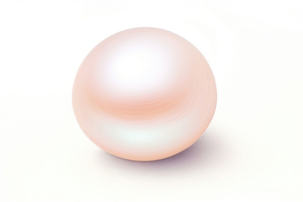 Pearl egg white background accessories. AI generated Image by rawpixel.