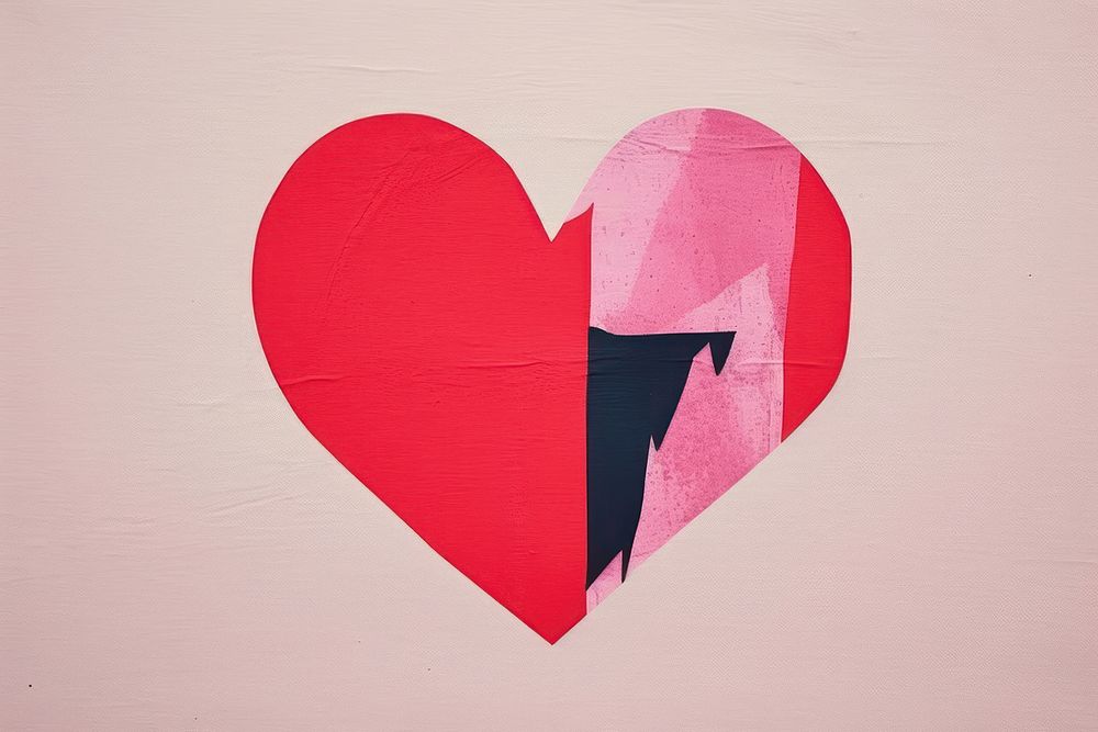 Heart creativity painting drawing. AI generated Image by rawpixel.