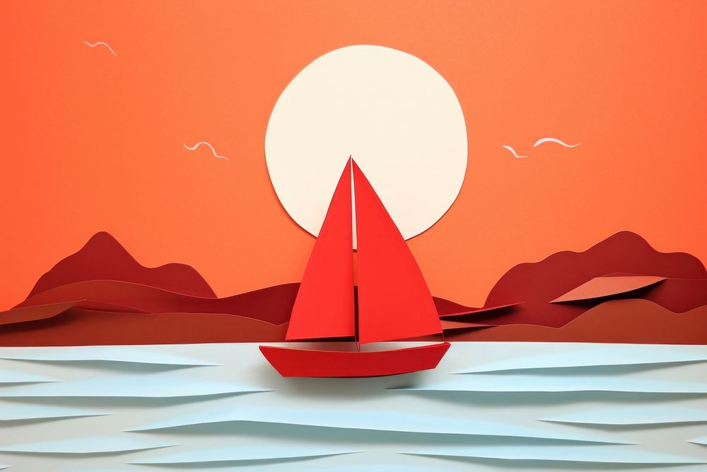 Boat watercraft sailboat outdoors. AI generated Image by rawpixel.