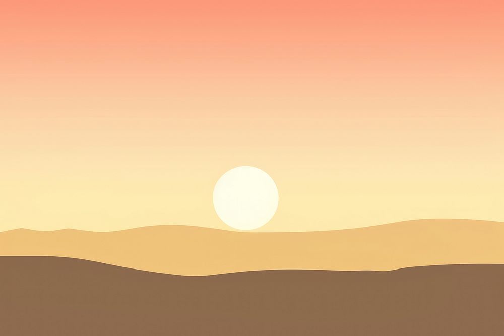 Sunset backgrounds sunlight outdoors. AI generated Image by rawpixel.