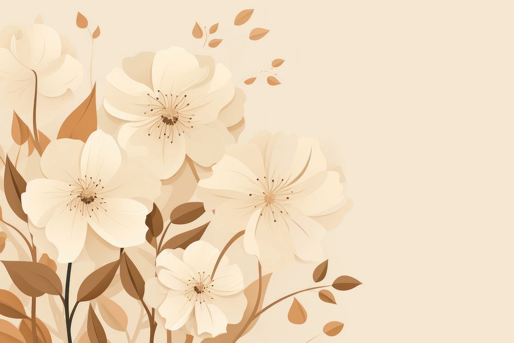 Beauty floral backgrounds pattern flower. 