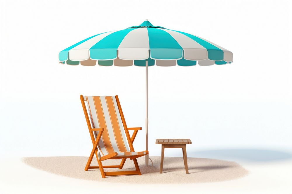 Furniture umbrella chair architecture. AI generated Image by rawpixel.