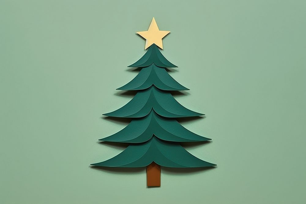 Christmas tree symbol celebration decoration. 