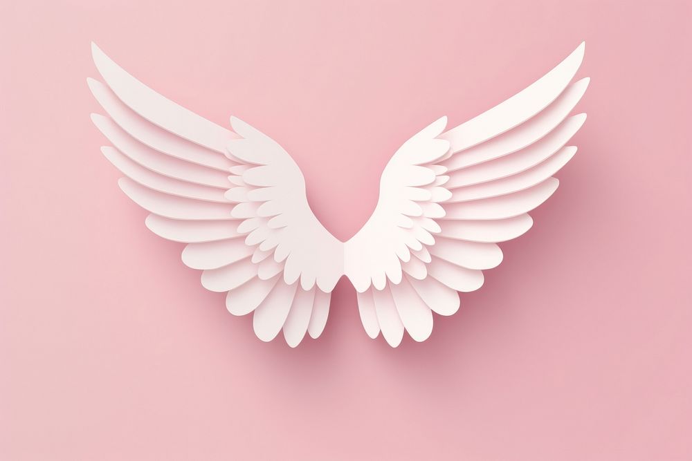 Baby angel wing bird creativity feather. AI generated Image by rawpixel.
