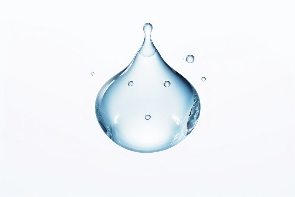 Water droplet transparent simplicity splattered. AI generated Image by rawpixel.
