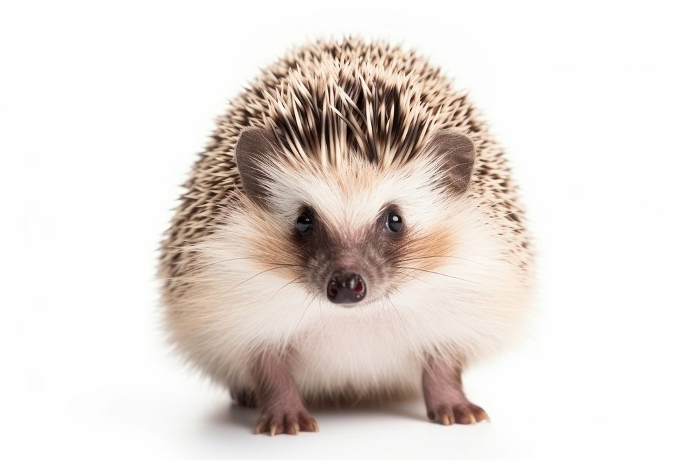 Cute Hedgehog hedgehog porcupine animal. AI generated Image by rawpixel.