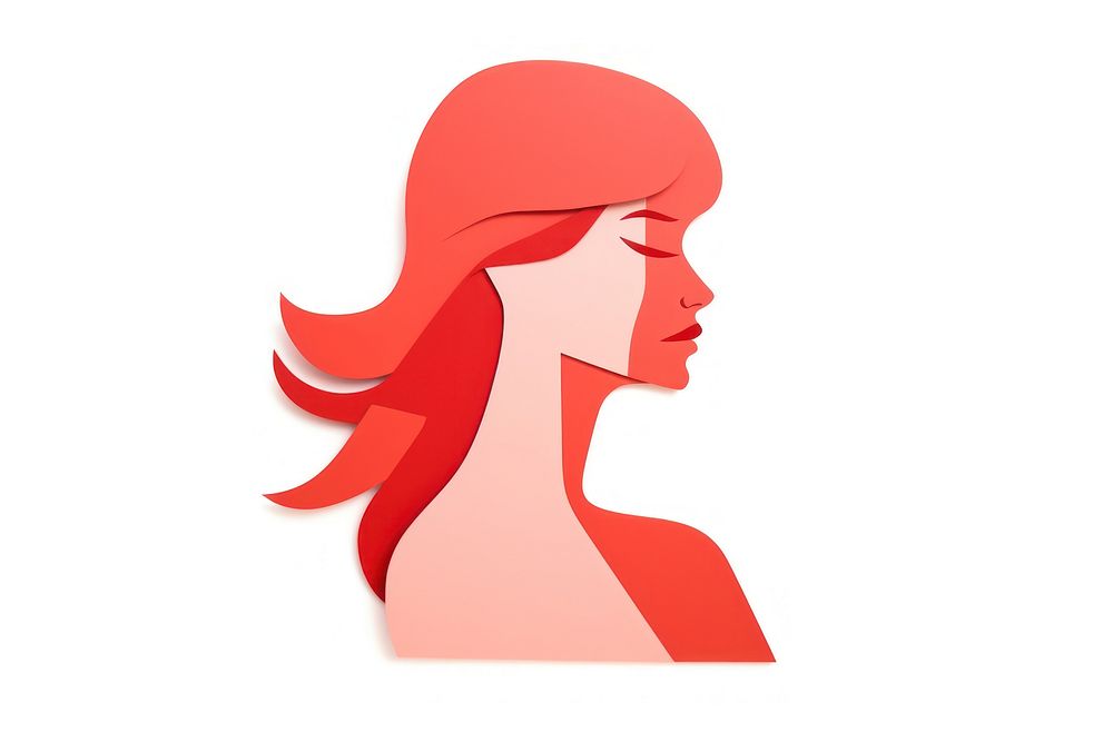 Woman adult white background perfection. AI generated Image by rawpixel.
