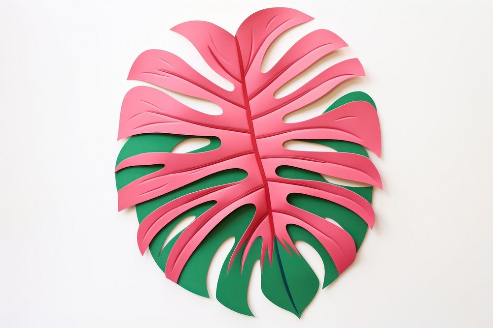 Monstera plant petal leaf art. AI generated Image by rawpixel.
