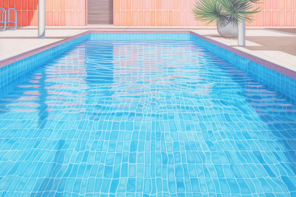 Swimming pool backgrounds outdoors architecture. AI generated Image by rawpixel.