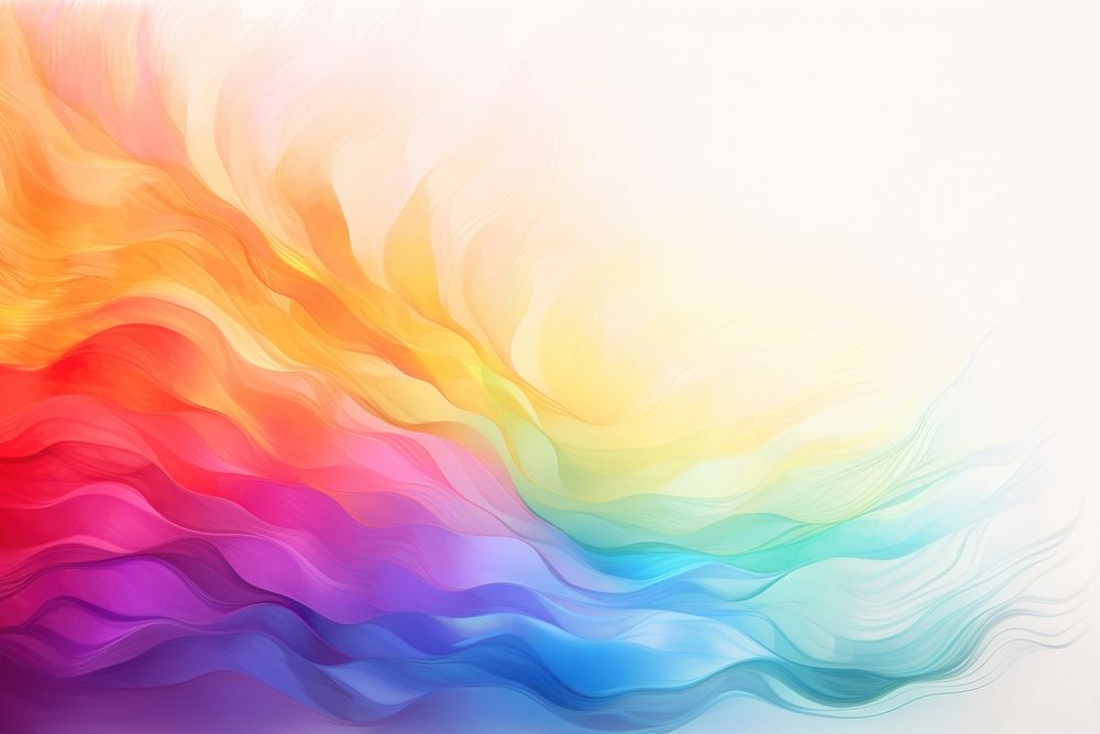 Rainbow backgrounds pattern creativity. AI generated Image by rawpixel.