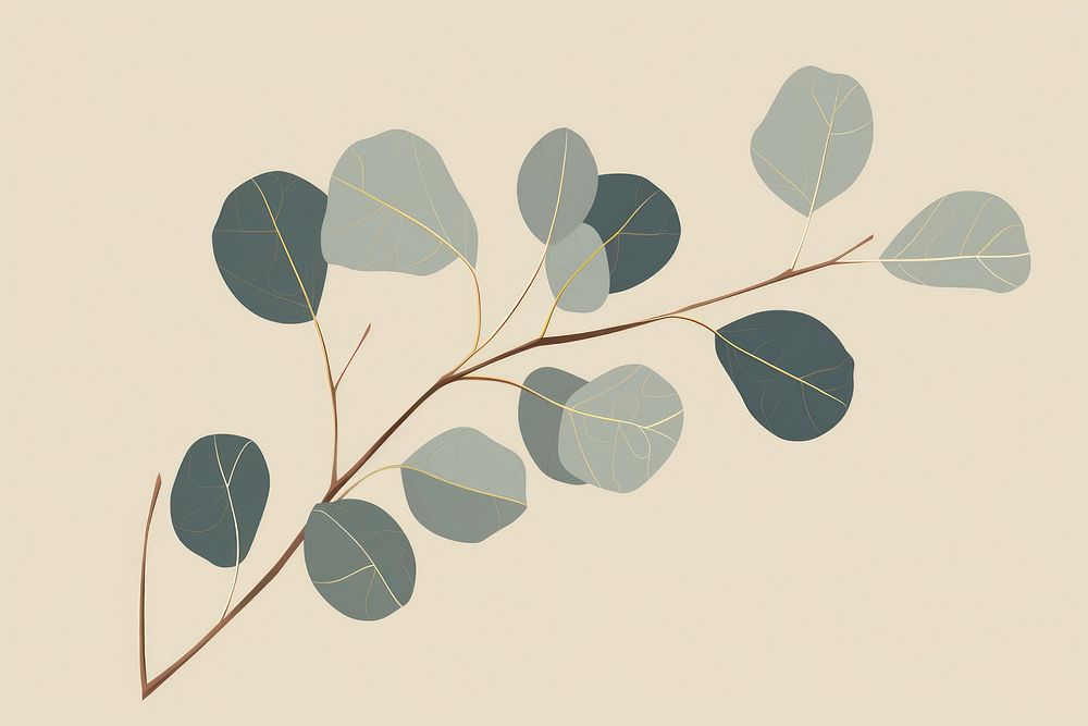 Eucalyptus backgrounds plant leaf. AI generated Image by rawpixel.
