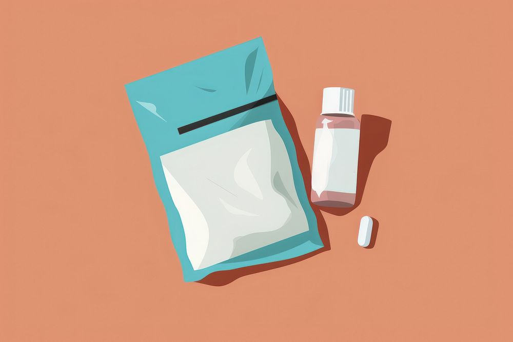Medicine pack bottle medication container. AI generated Image by rawpixel.