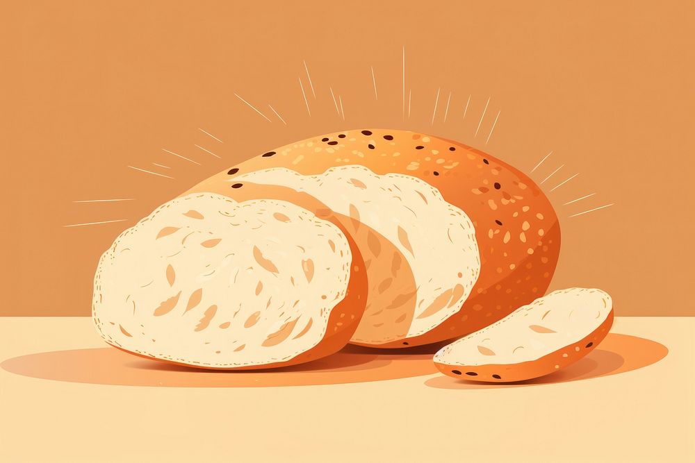 Sourdough bread food freshness bakery. AI generated Image by rawpixel.