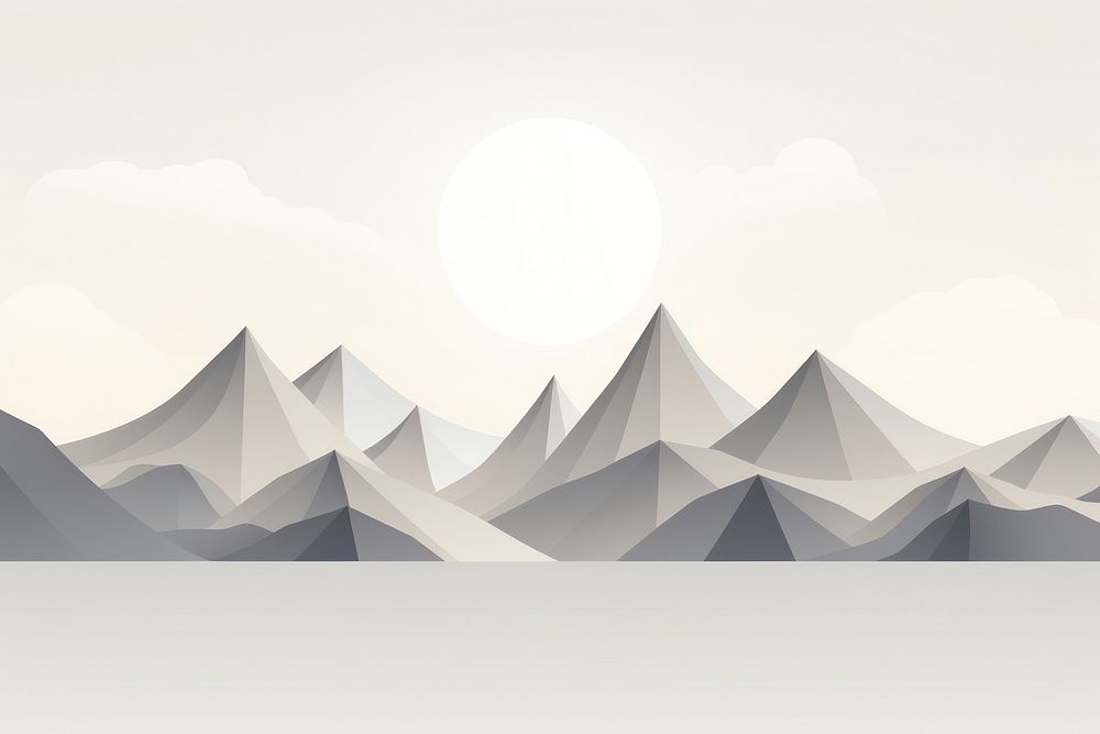 Mountain landscape backgrounds outdoors nature. AI generated Image by rawpixel.